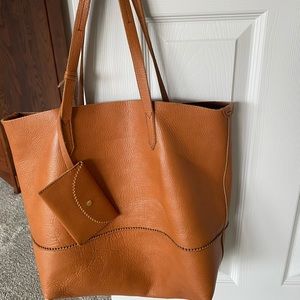 J Crew Leather Tote